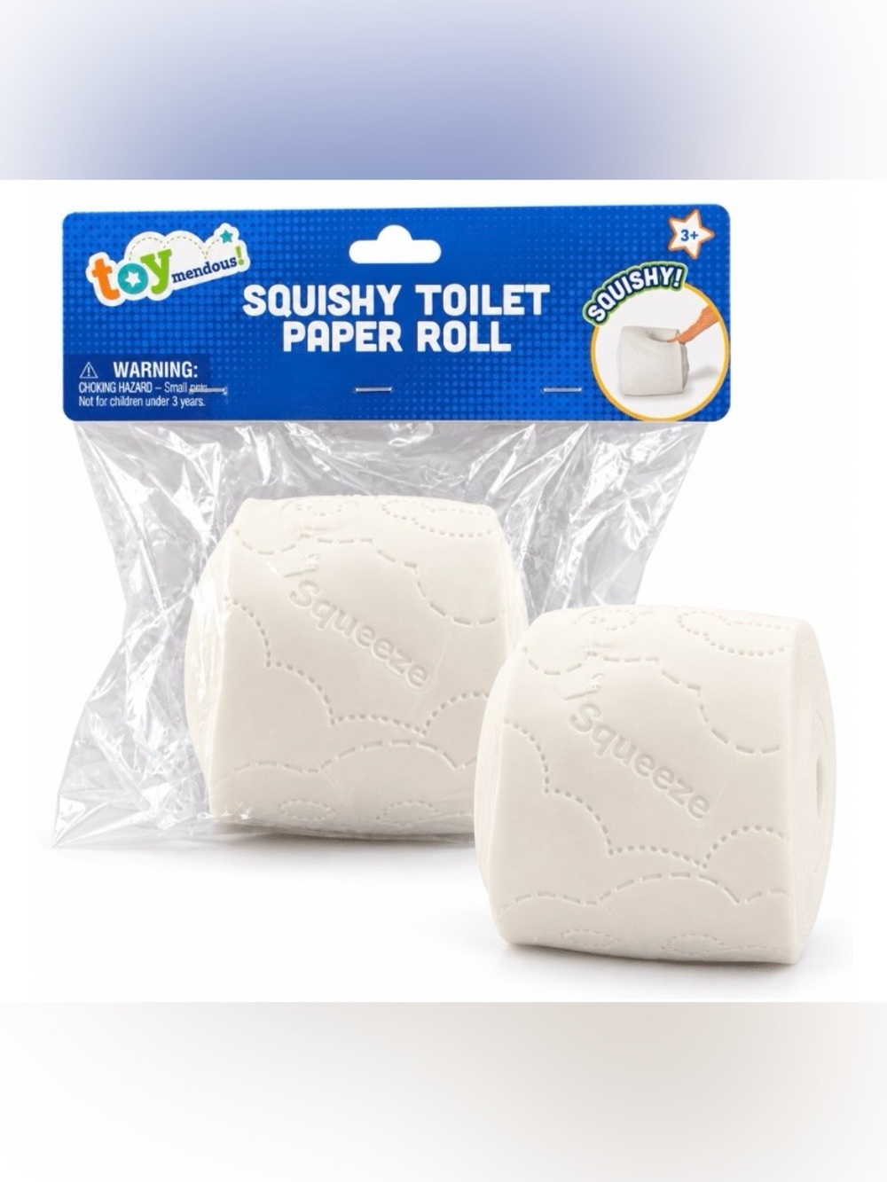 Toymendous Squishy Toilet Paper 🧻 Roll